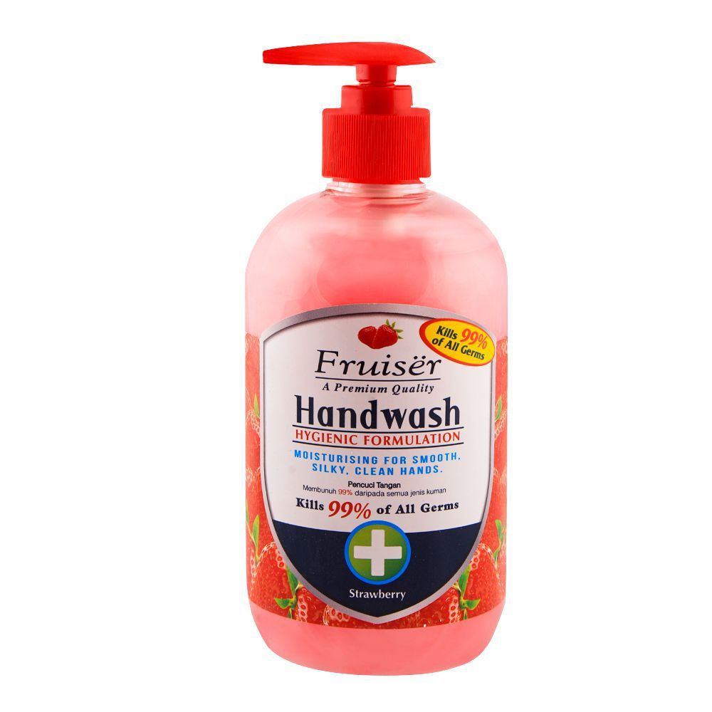 Fruiser Hand Wash Strawberry 500ml