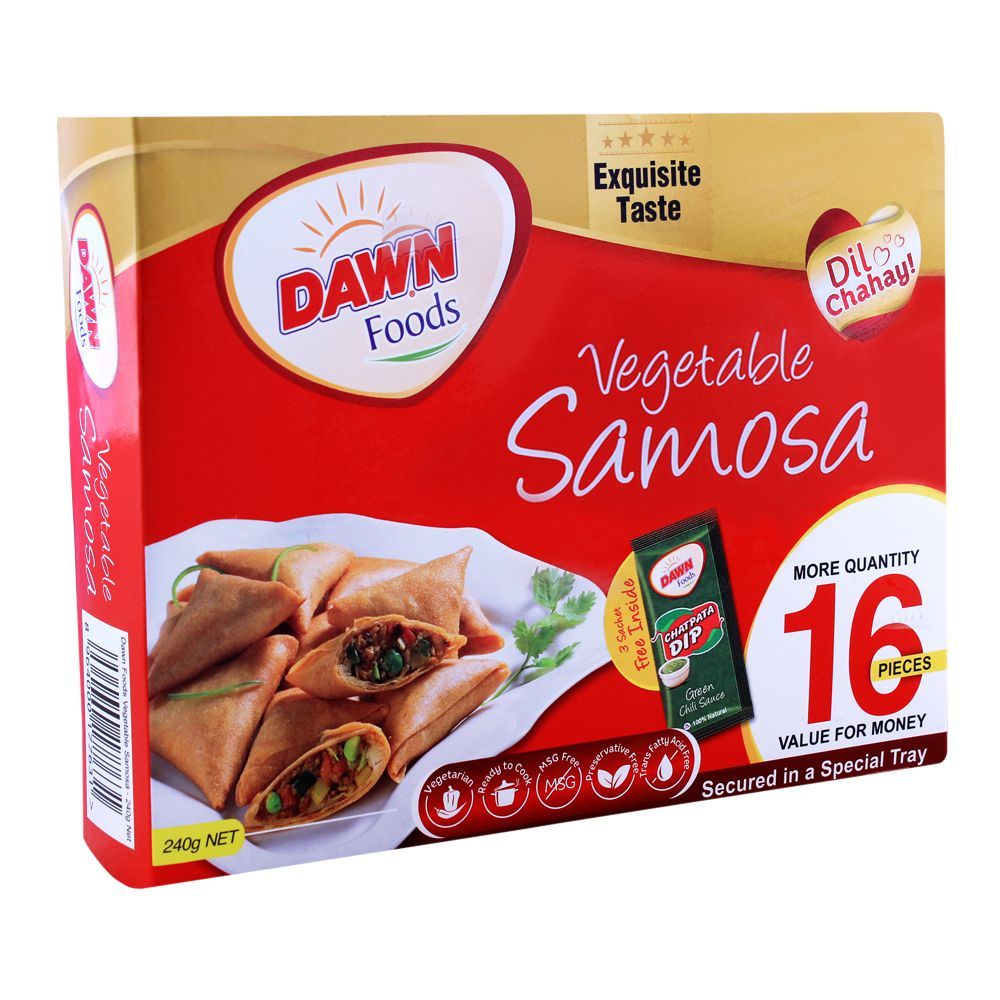 Dawn Vegetable Samosa, 12 Pieces, 240g