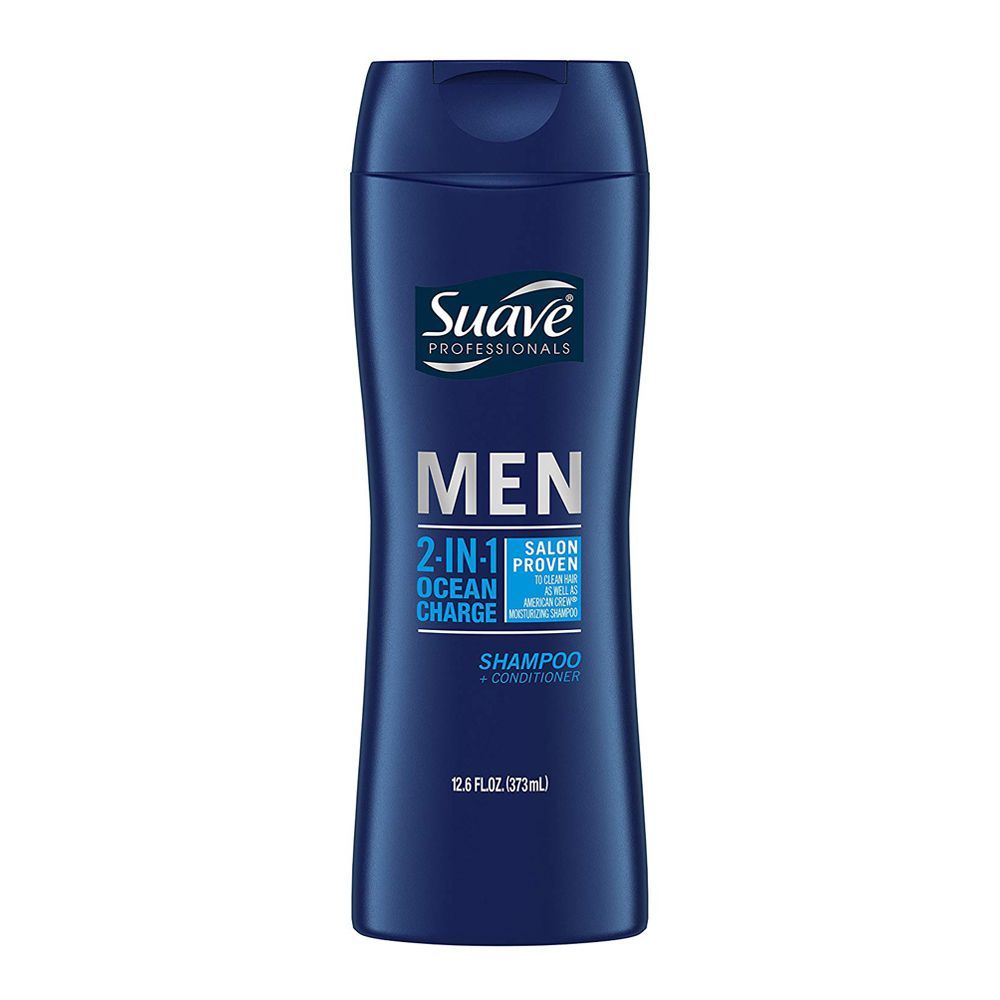 Suave Professionals Men 2-in-1 Ocean Charge Shampoo + Conditioner 373ml