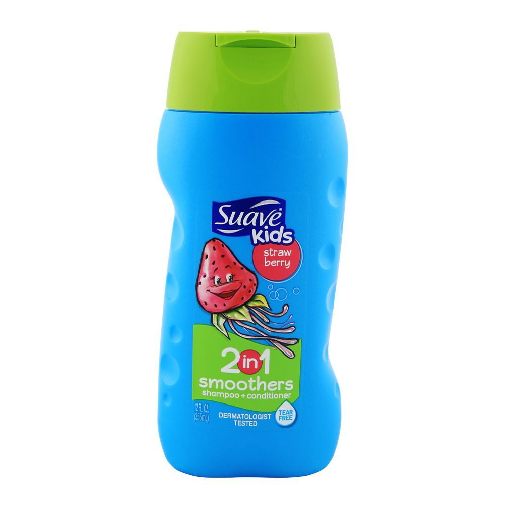 Suave Kids Strawberry 2-in-1 Shampoo + Conditioner 12oz
