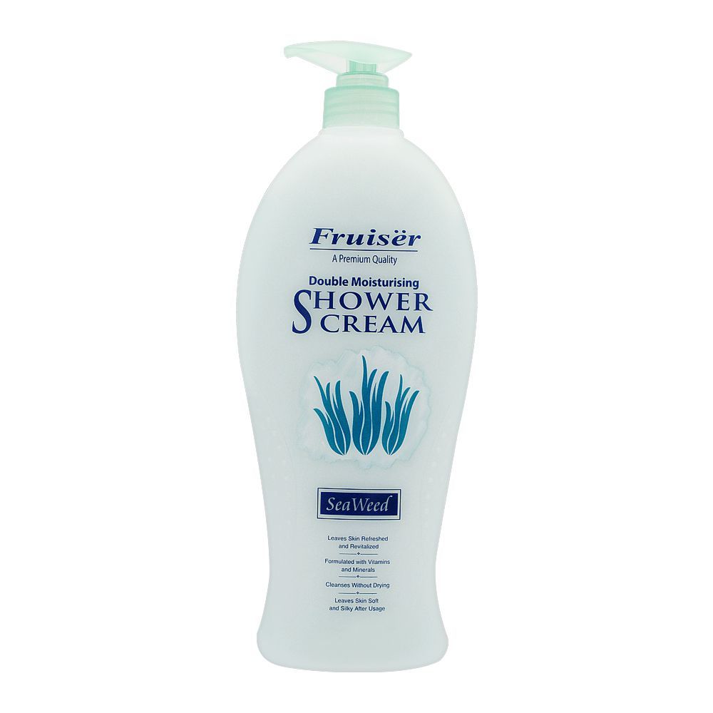 Fruiser Seaweed Shower Cream, Pump, 1000ml