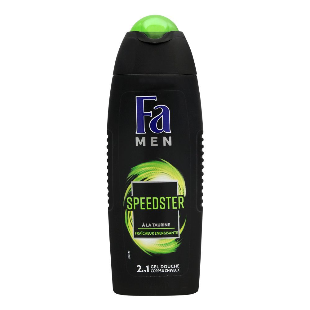 Fa Men Speedster 2-In-1 Hair & Body Shower Gel, 250ml