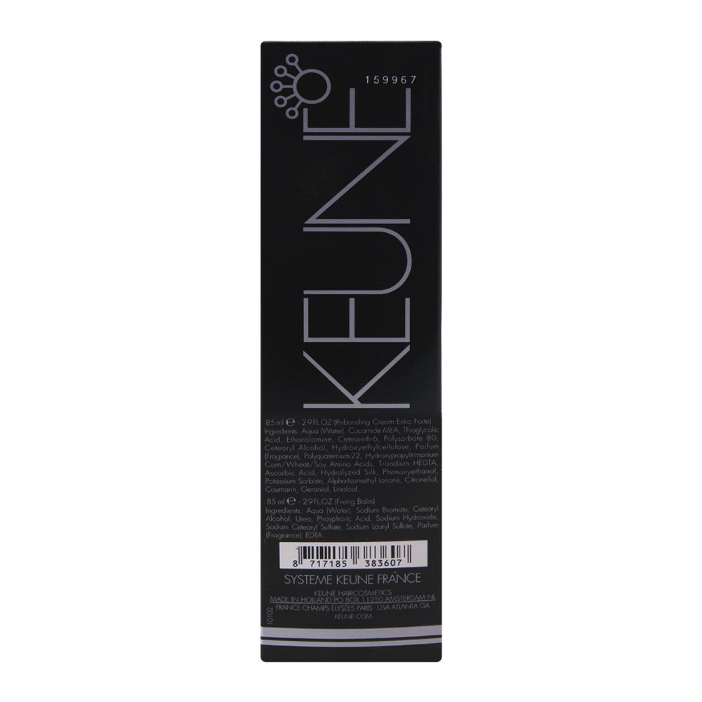 Buy Keune Sleek & Shine Rebonding Extra Forte + Silk Protein Cream