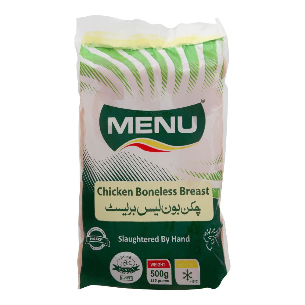 Menu Chicken Breast Boneless, 0.5 KG