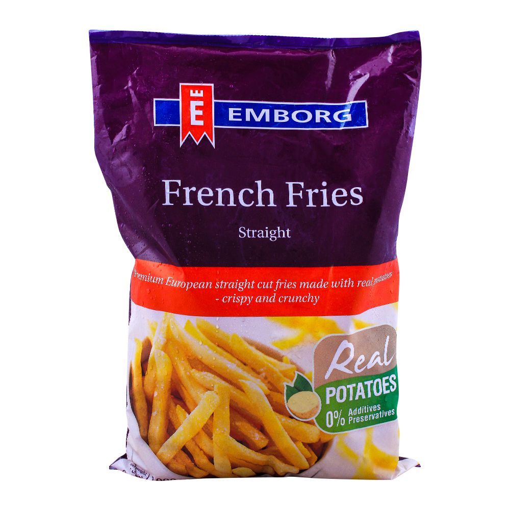 Emborg French Fries, Straight, 1 KG