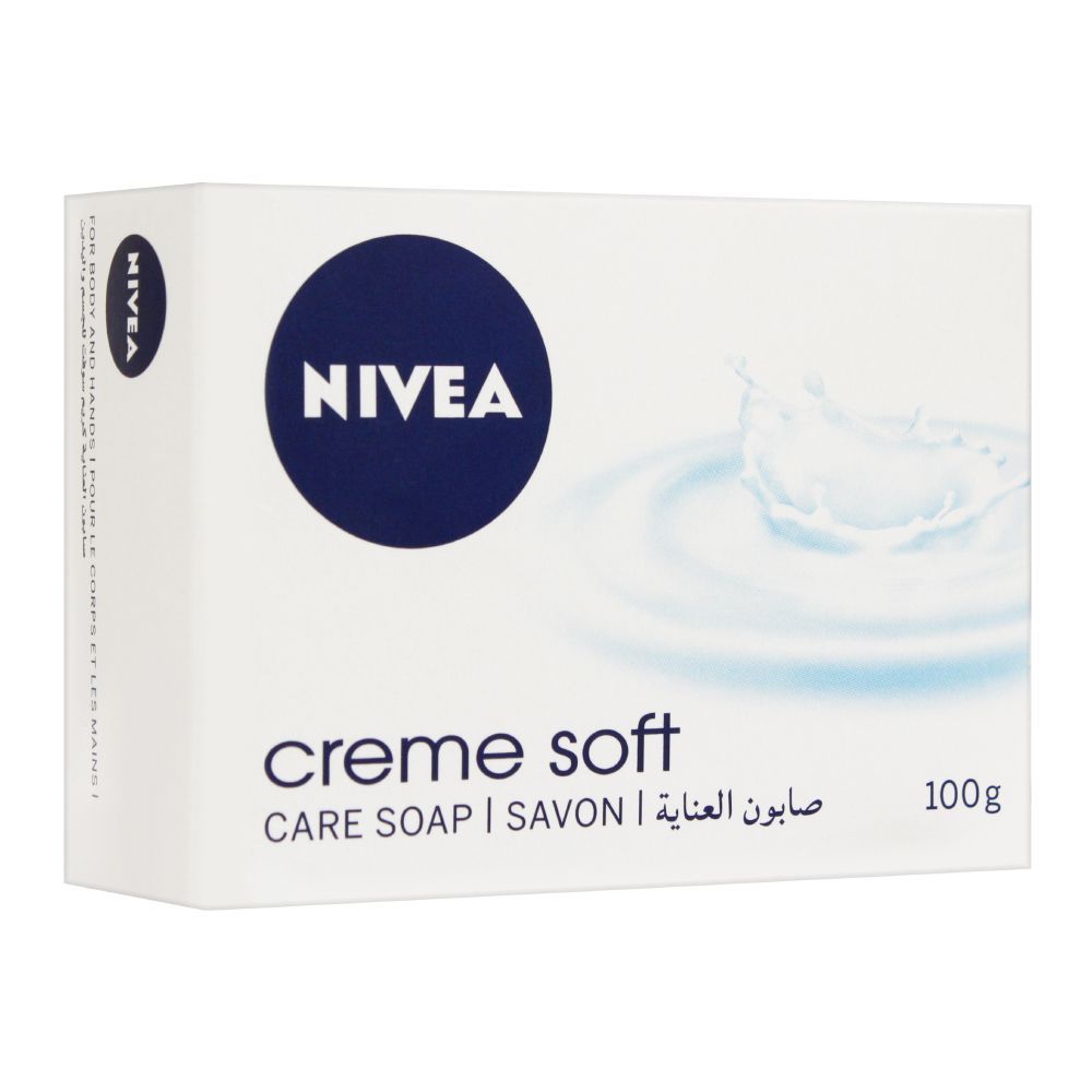 Nivea Creme Care Soft Soap, White, 100g