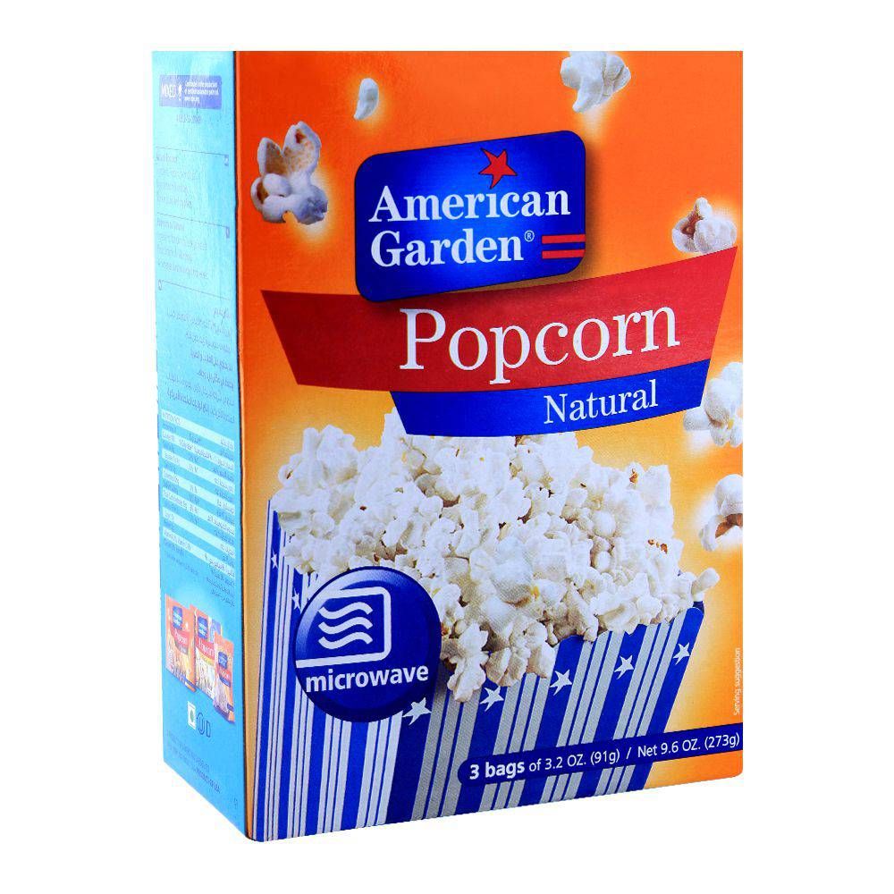 American Garden Natural Popcorn 273g