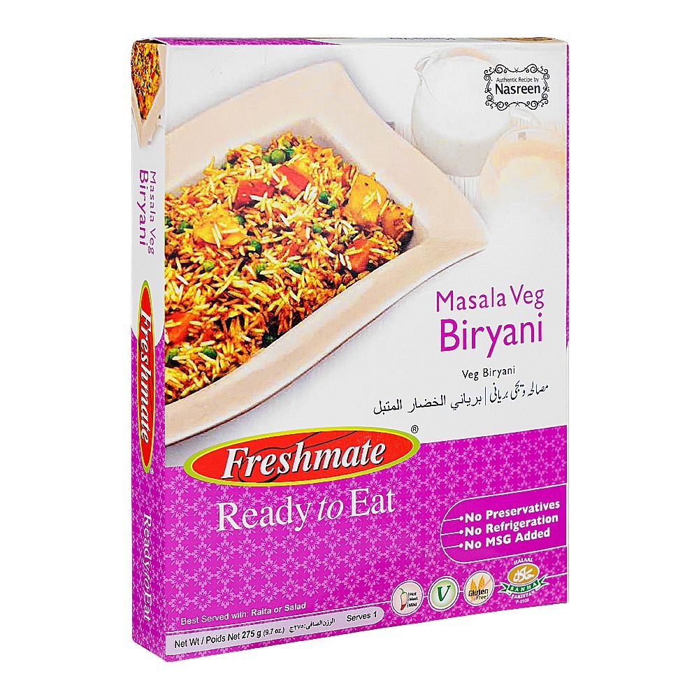 Freshmate Masala Veg Biryani, 275g