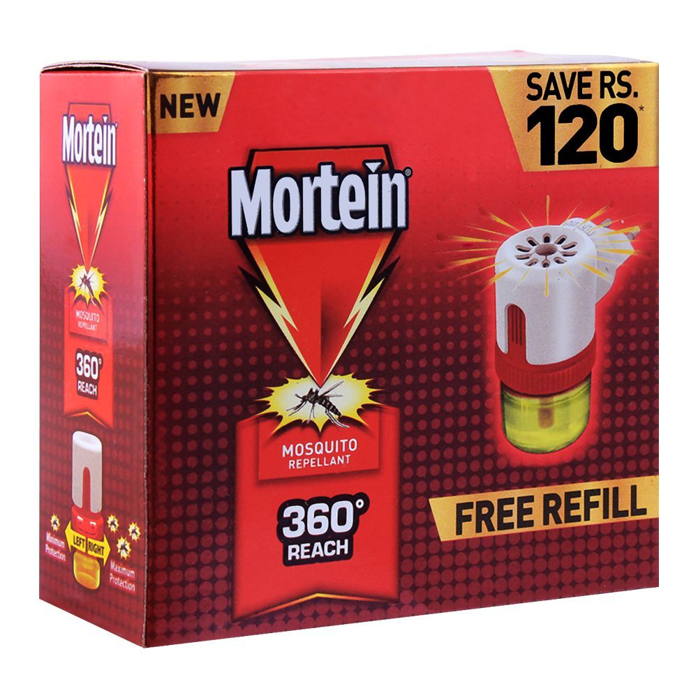 Mortein Liquid Mosquito Repellant Machine With Refill, Save Rs. 120