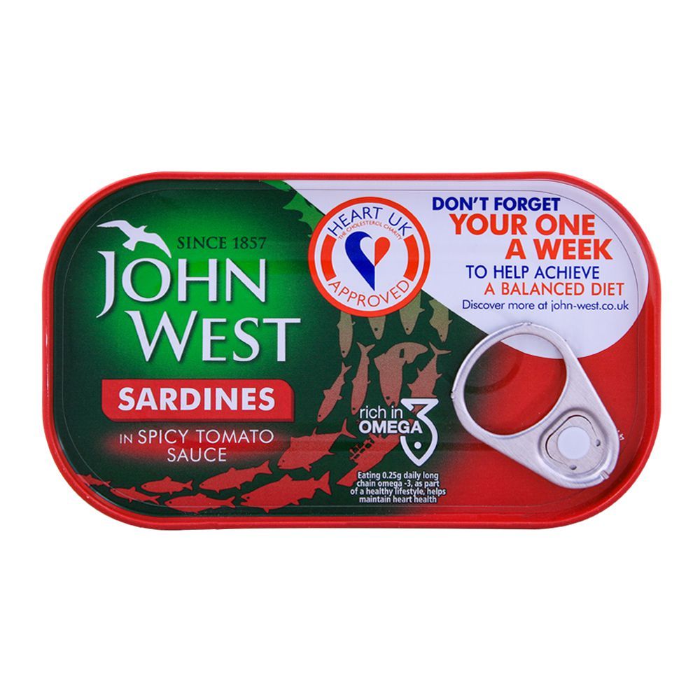 John West Sardines In Spicy Tomato 120g