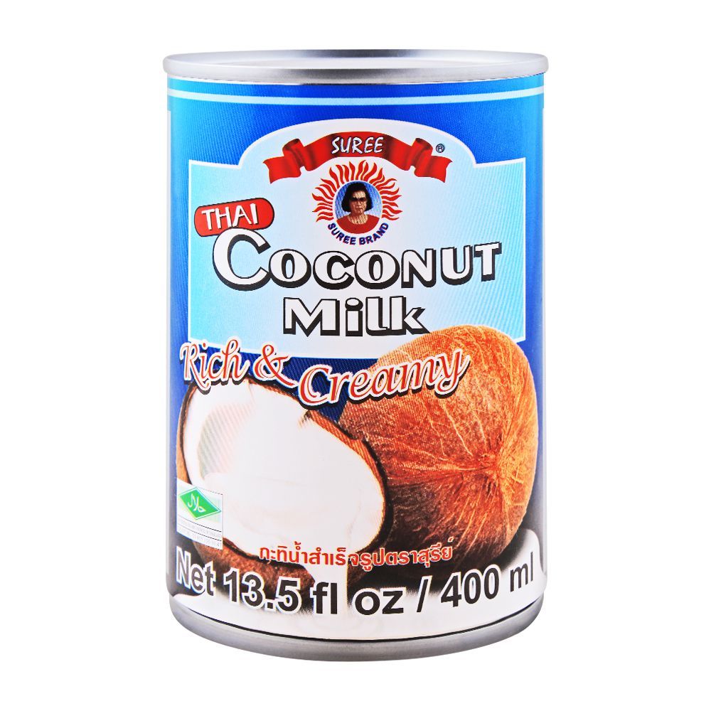 Suree Thai Coconut Milk, Rich & Creamy, 400ml