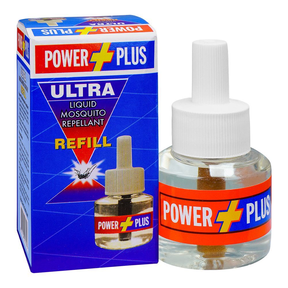 Power Plus Ultra Blue Liquid Mosquito Repellant Refill, 45ml