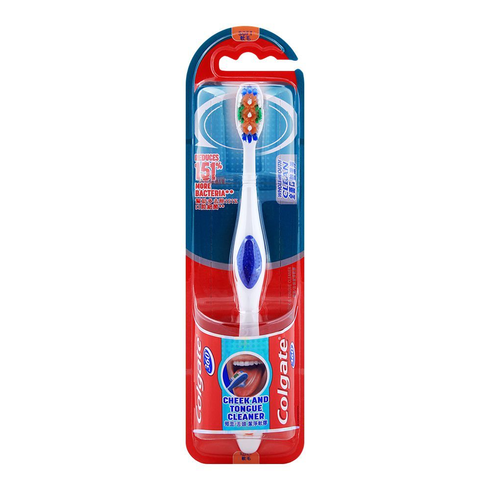 Colgate 360 Degree Whole Mouth Clean Soft Toothbrush