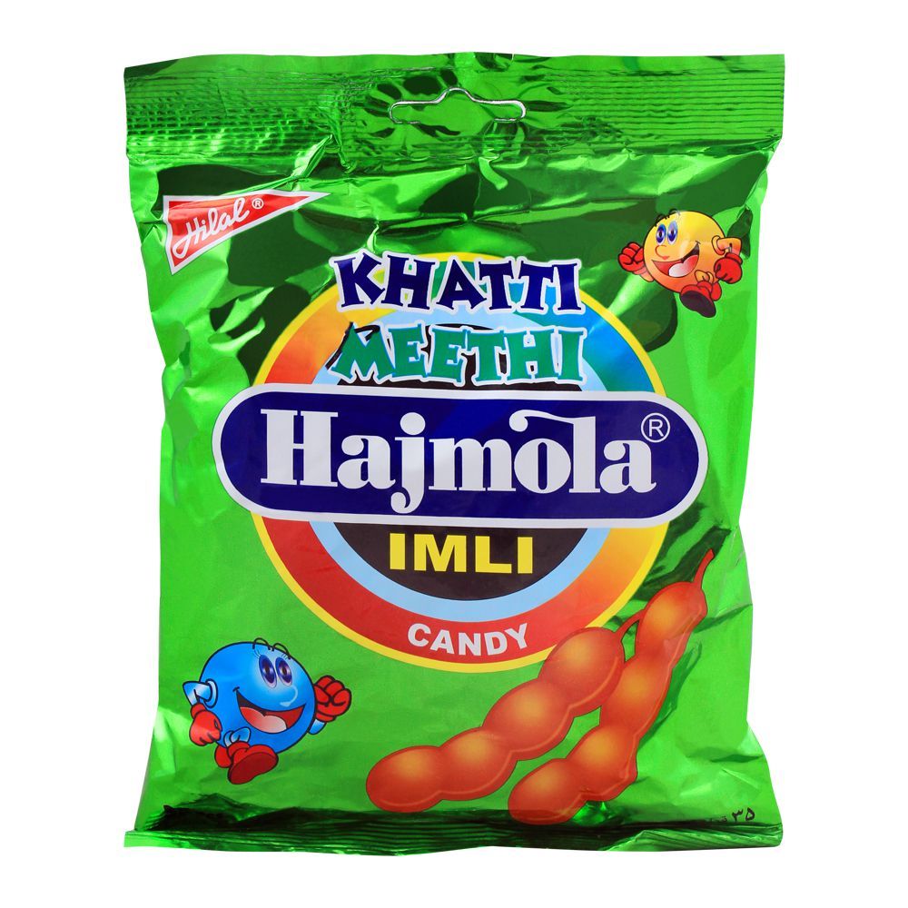 Hilal Khatti Meethi Hajmola Imli Candy Bag, 112g