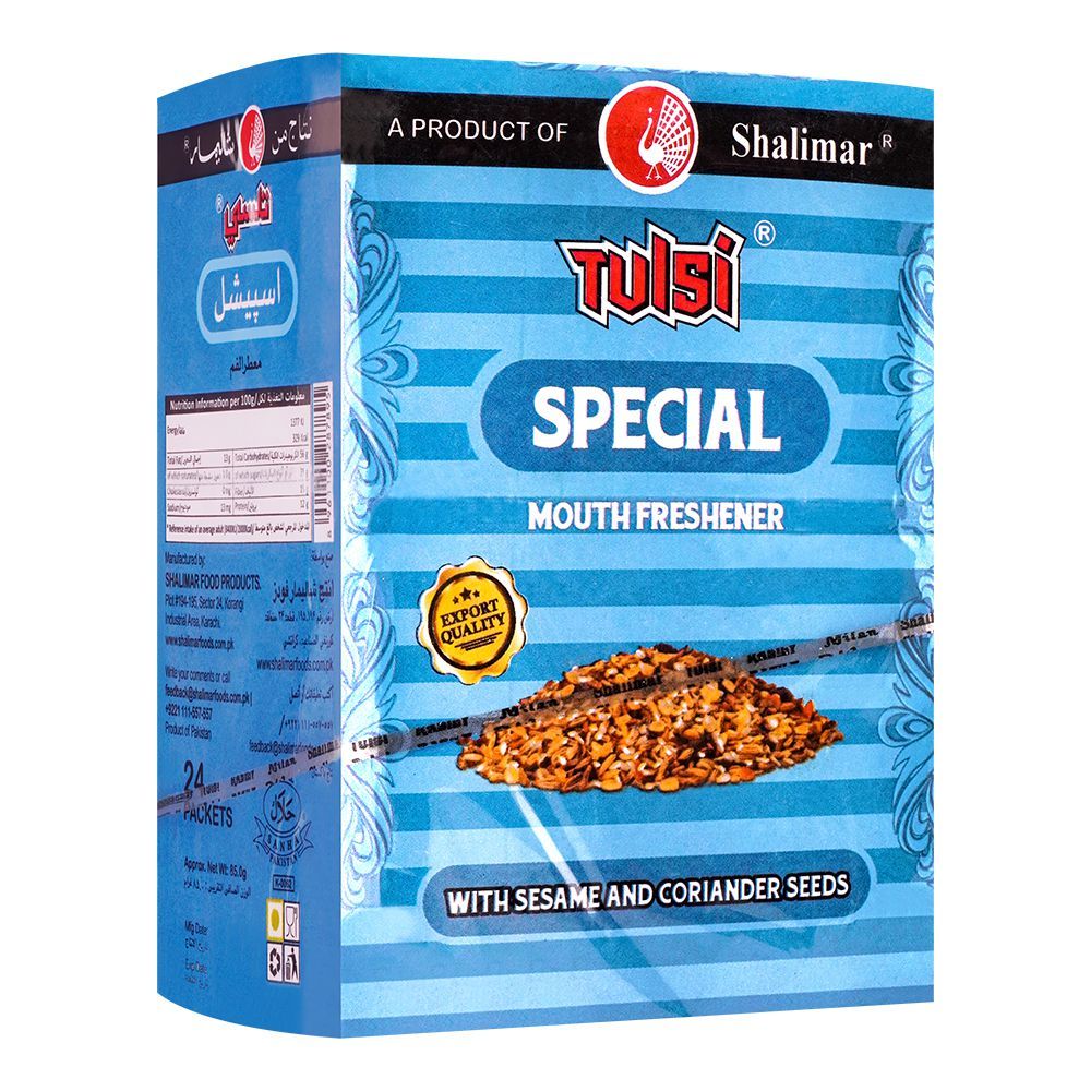 Shalimar Tulsi Special Mouth Freshener, 24-Pack