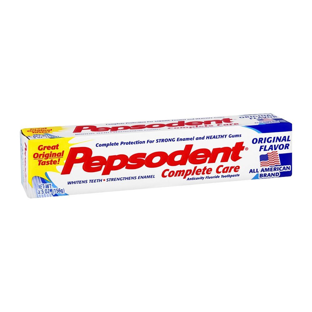 Pepsodent Original Complete Care Toothpaste, 156g