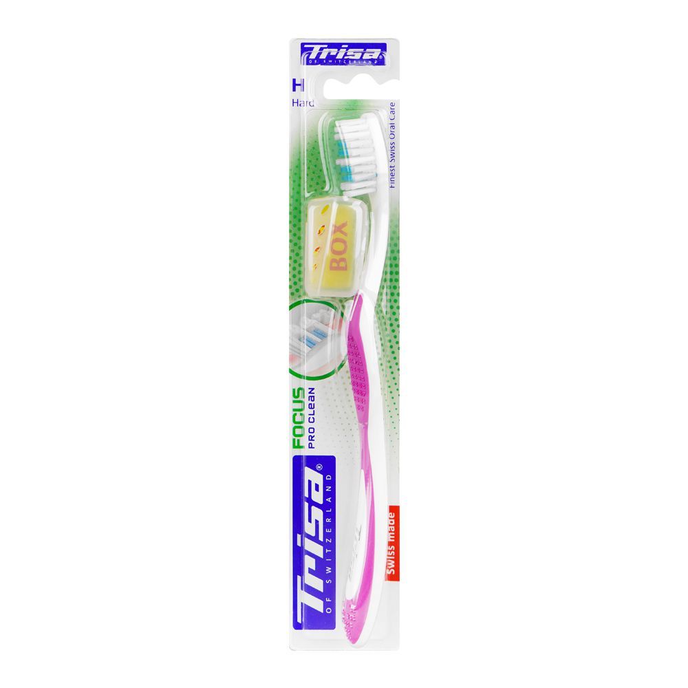 Trisa Focus Pro Clean Hard Toothbrush