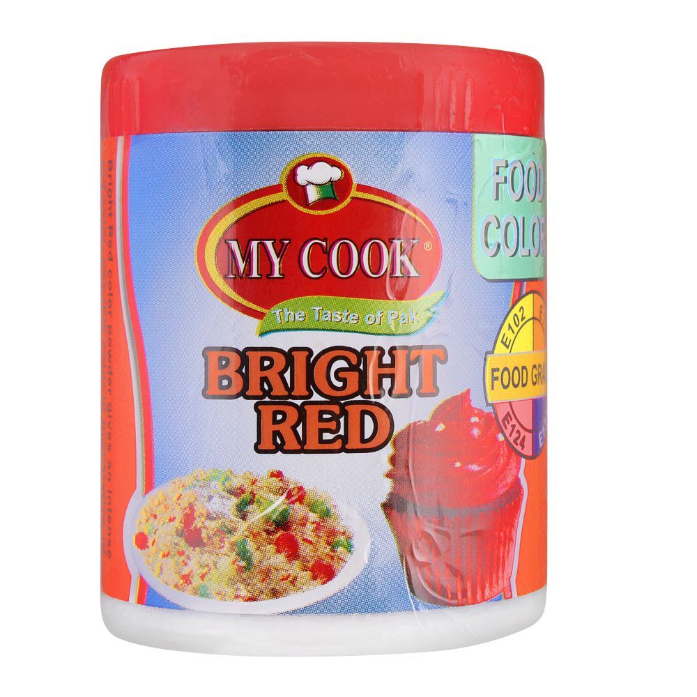 My Cook Bright Red Food Colour, 25g