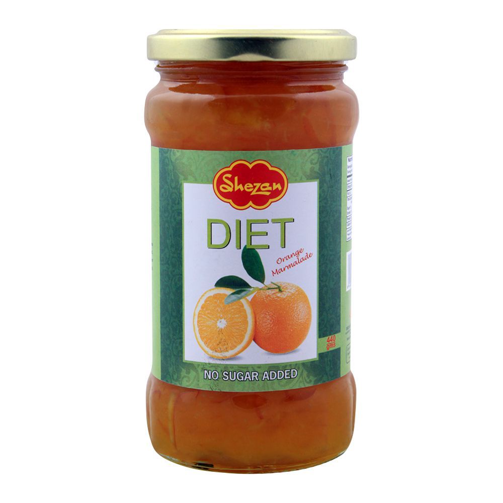 Shezan Diet Orange Marmalade, 440g