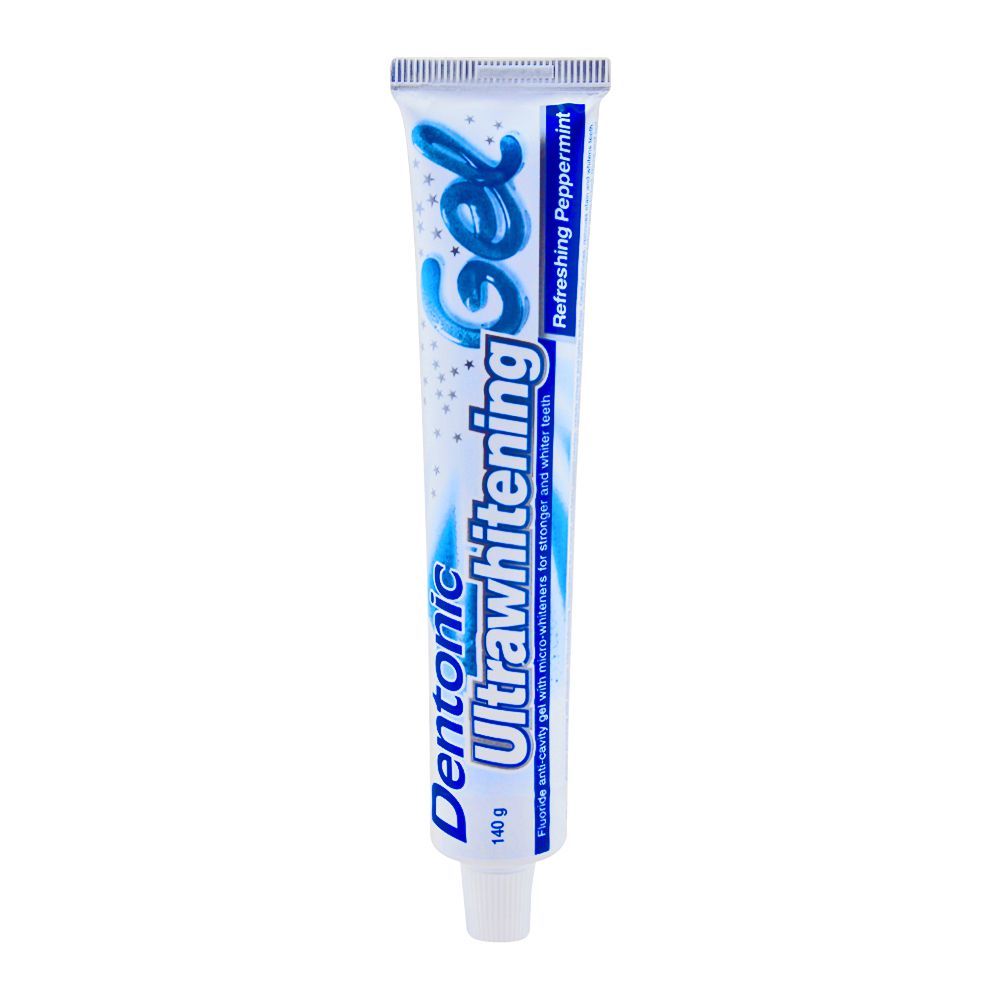 Dentonic Ultrawhitening Refreshing Peppermint Gel Toothpaste, 140g