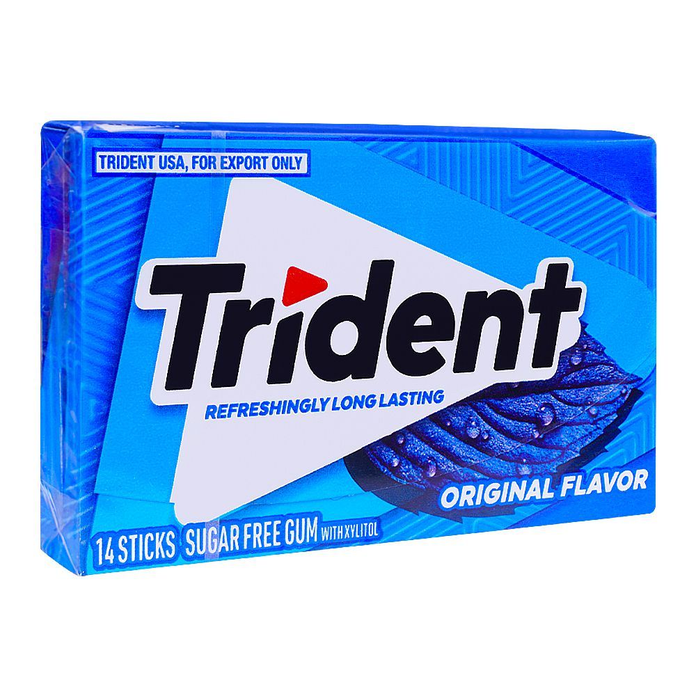 Trident Sugar free Gum Original, 14-Pack