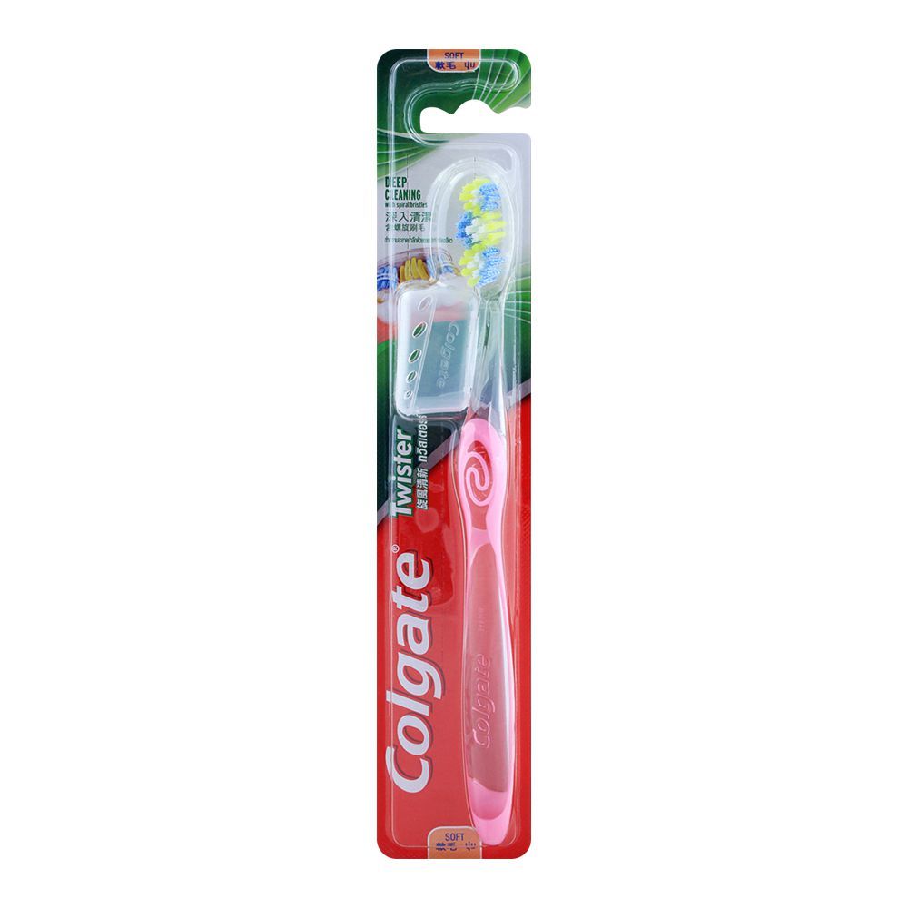 Colgate Twister Deep Cleaning Soft Toothbrush
