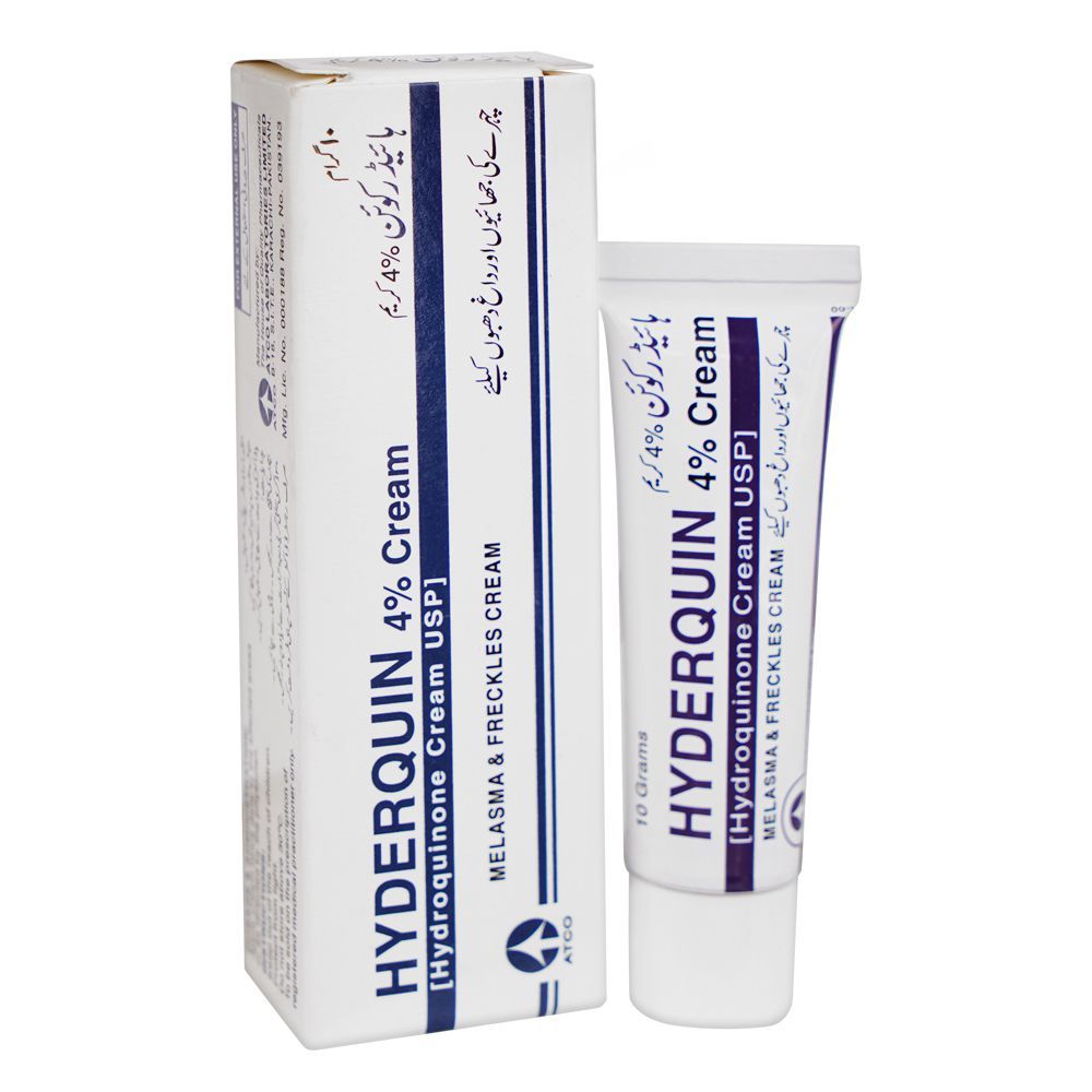 Hyderquin 4% Cream, For Hyperpigmentation, 10g