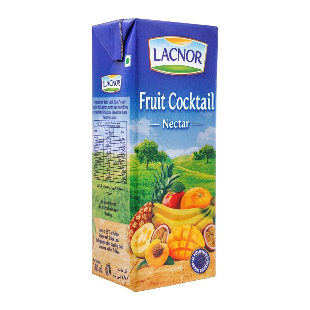 Lacnor Fruit Cocktail Nectar, 180ml