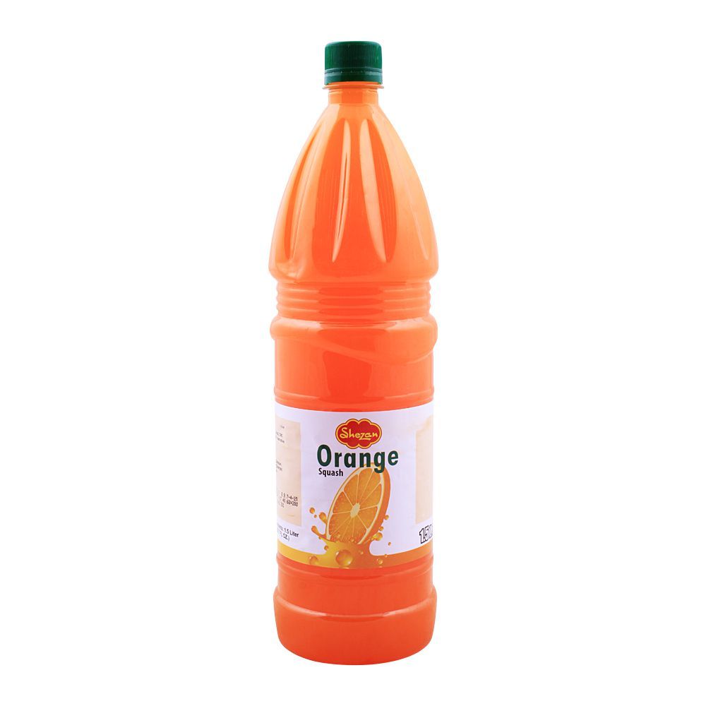 Shezan Orange Squash, 1.5 Liters