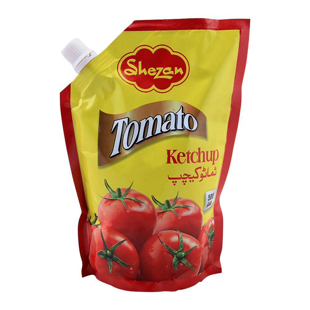 Shezan Tomato Ketchup, Pouch, 500g