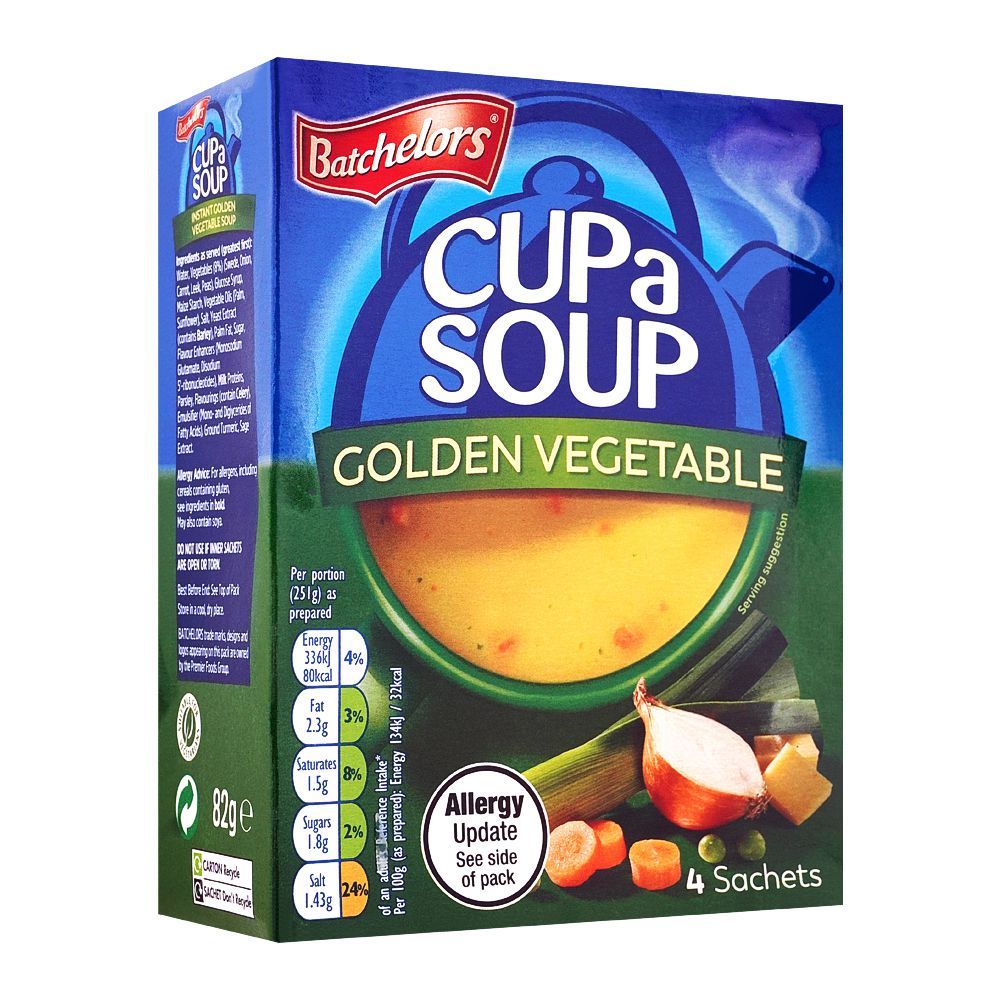 Cupa Soup Golden Vegetable, 82g