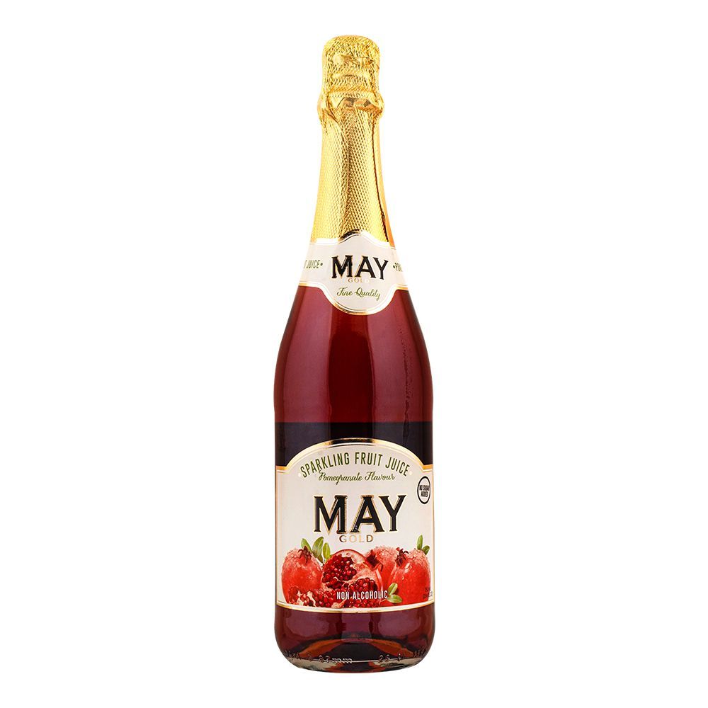 May Gold Pomegranate Sparkling Juice, 750ml