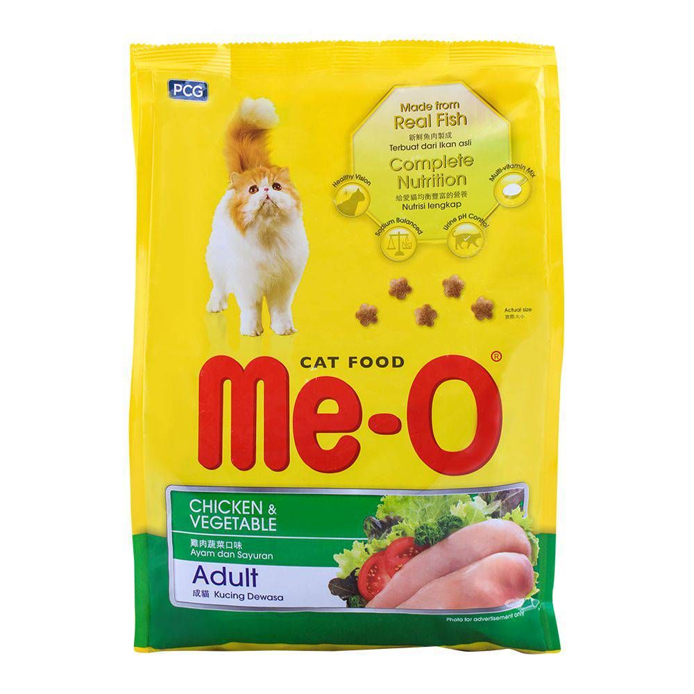Me-O Adult Chicken & Vegetable Cat Food 1.2 KG