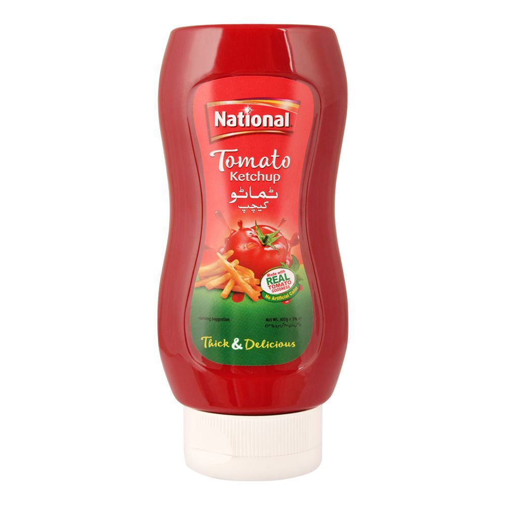 National Tomato Ketchup Squeezy, 400g