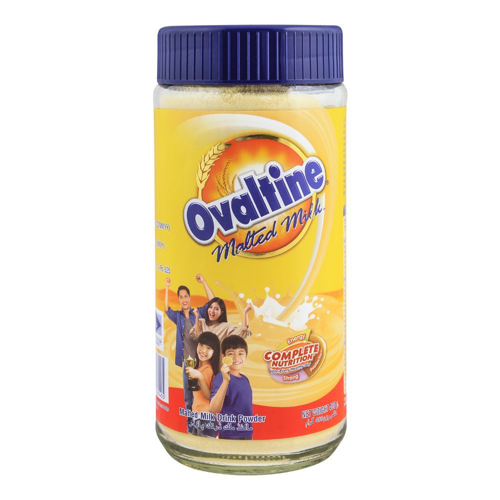 Ovaltine Malted Milk Drink Powder, Jar, 400g