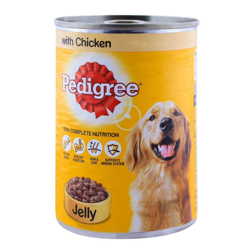 Pedigree Chicken With Jelly Dog Food 385g