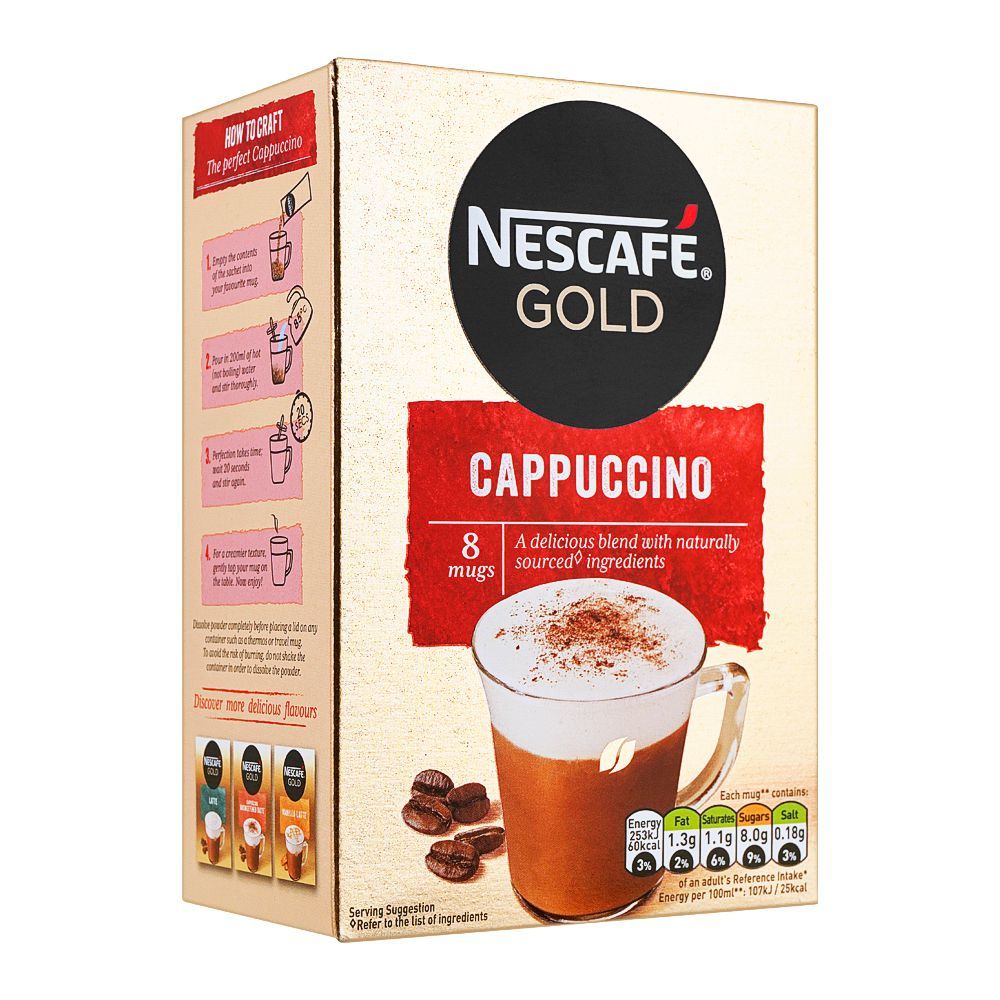 Nescafe Cappuccino 8 x 15.5g
