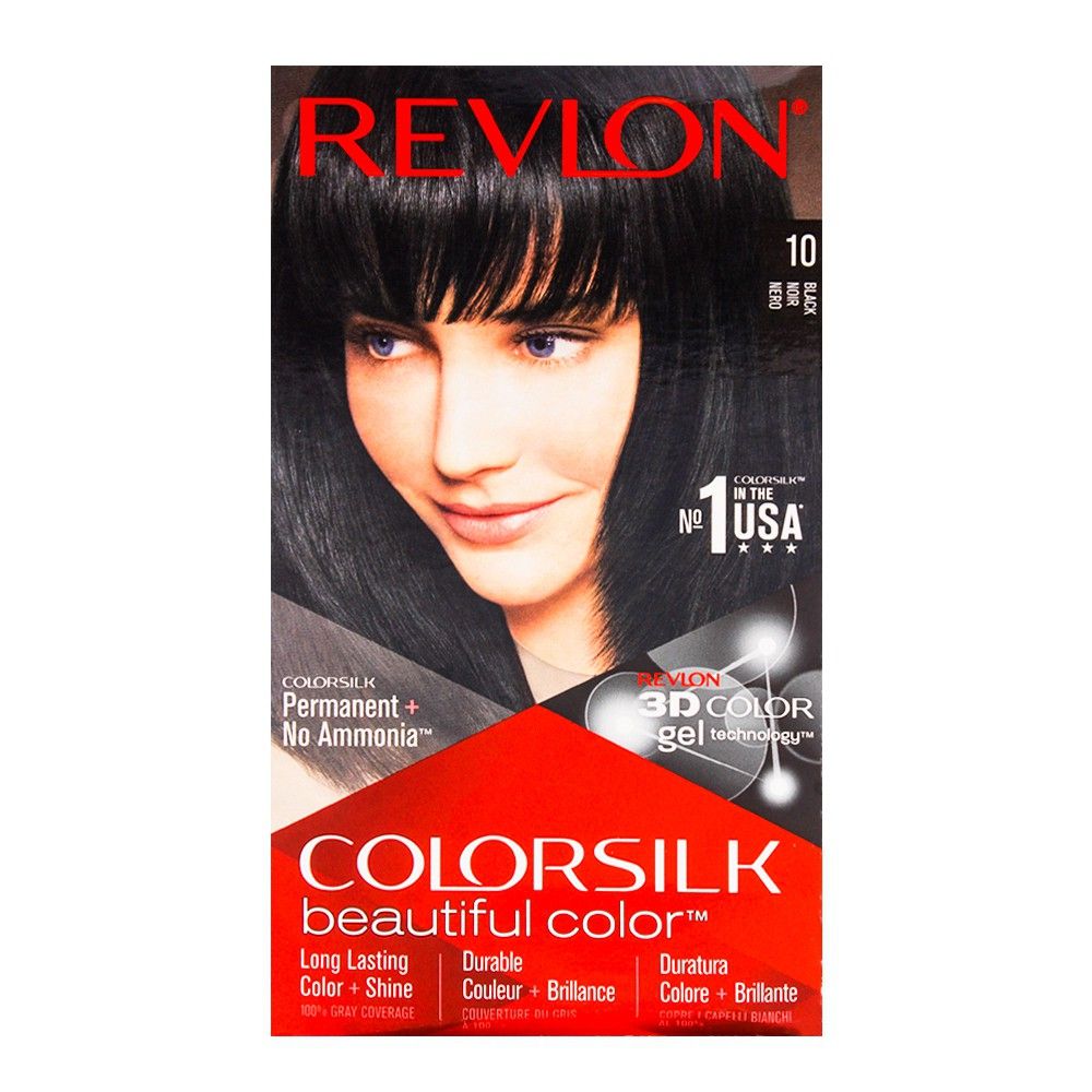 Revlon Colorsilk Black Hair Color 10