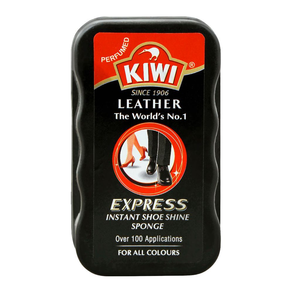 Kiwi Express Instant Shoe Shine Sponge, For All Colours