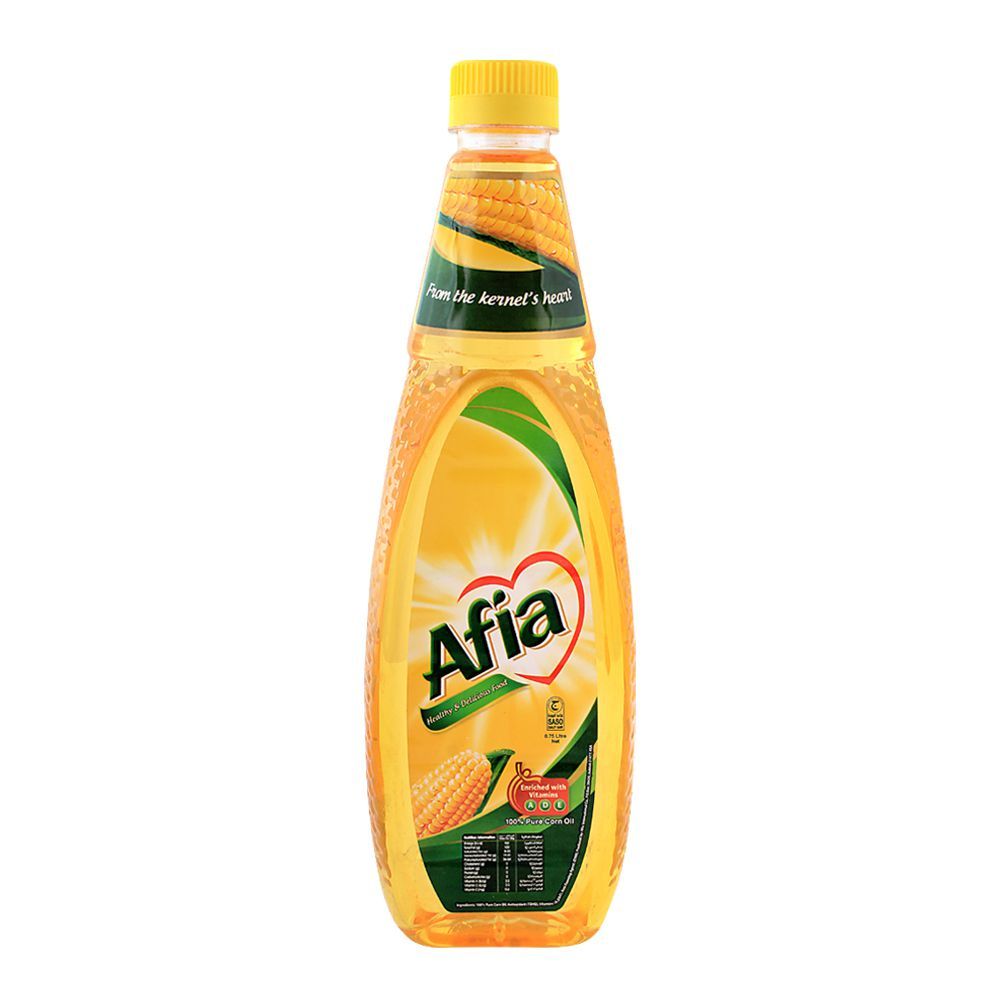 Afia Corn Oil 0.75 Litres