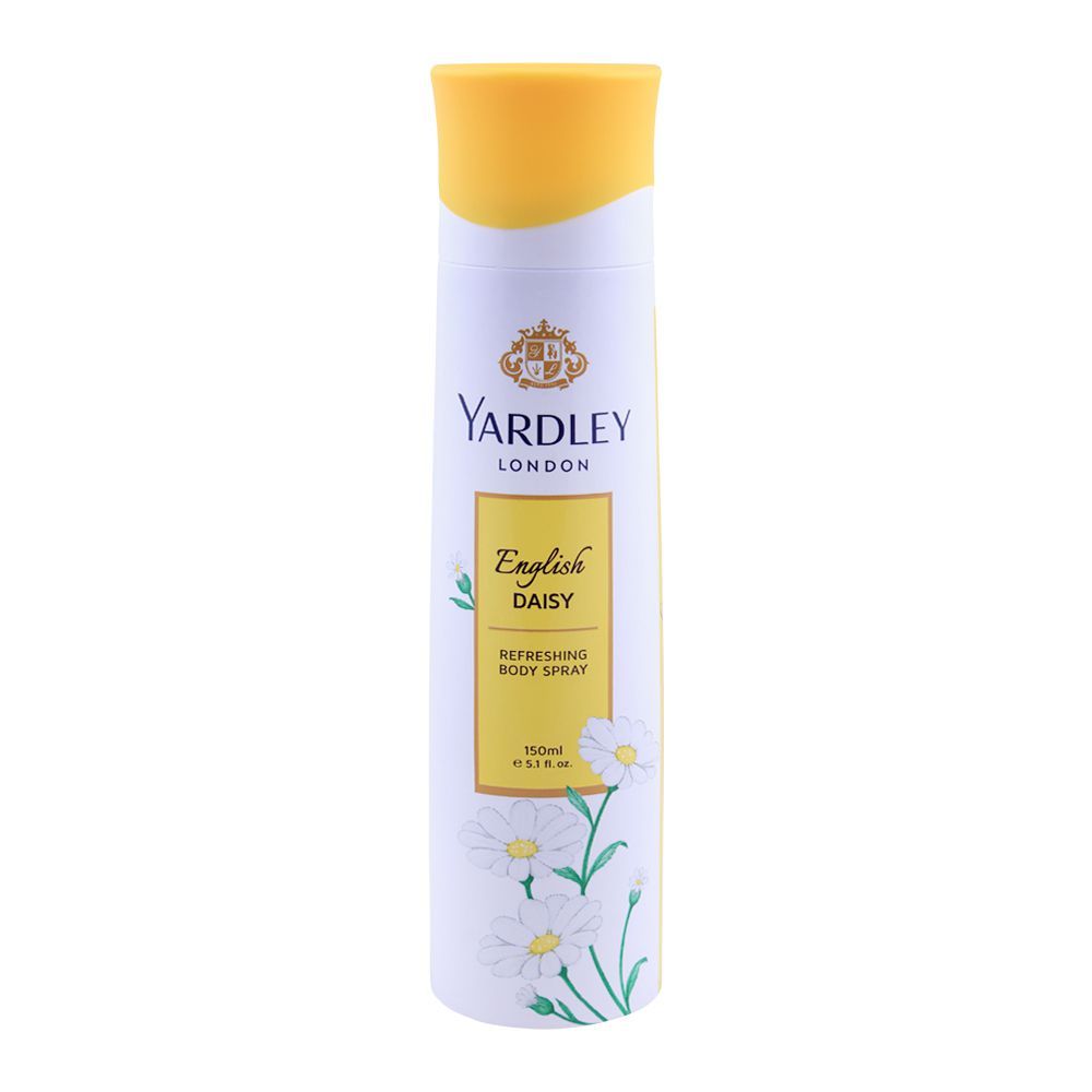 Yardley English Daisy Deodorant Body Spray, For Women, 150ml