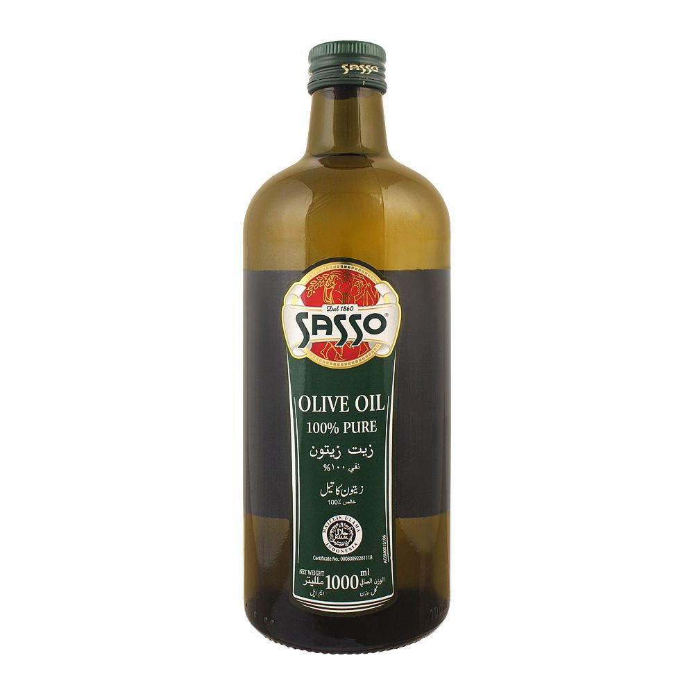 Sasso Olive Oil, Bottle, 1000ml