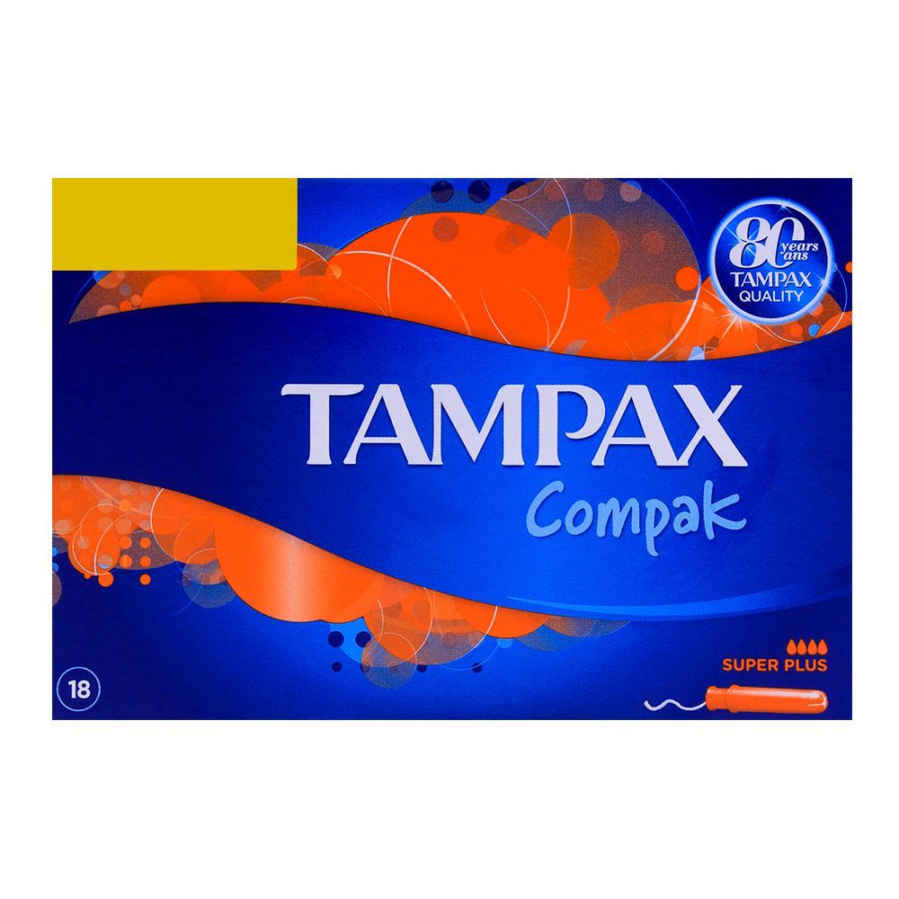 Tampax Compak Super Plus 18-Pack