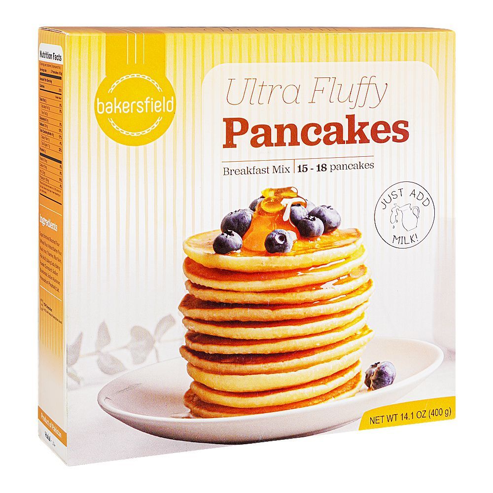 Bakersfield Ultra Fluffy Pancakes, 400g