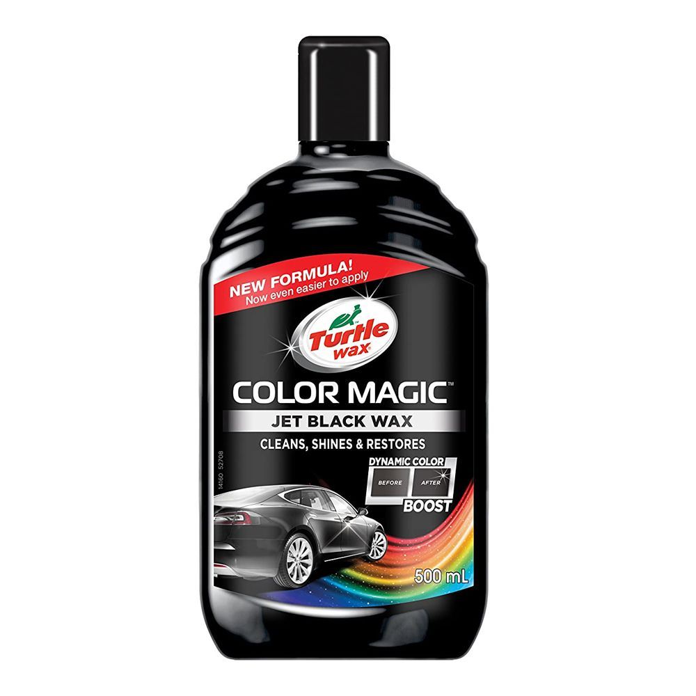 Turtle Wax Color Magic Jet Black Wax, 500ml, FG6900