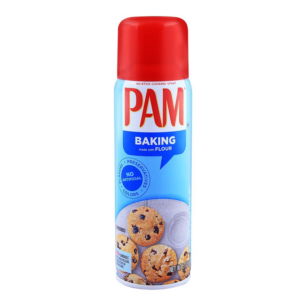 Pam Oil Baking Cooking Spray With Flour 141gm