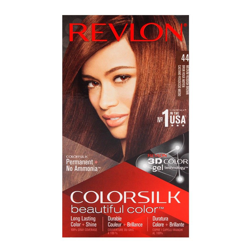 Order Revlon Colorsilk Medium Reddish Brown Hair Color 44 Online at ...