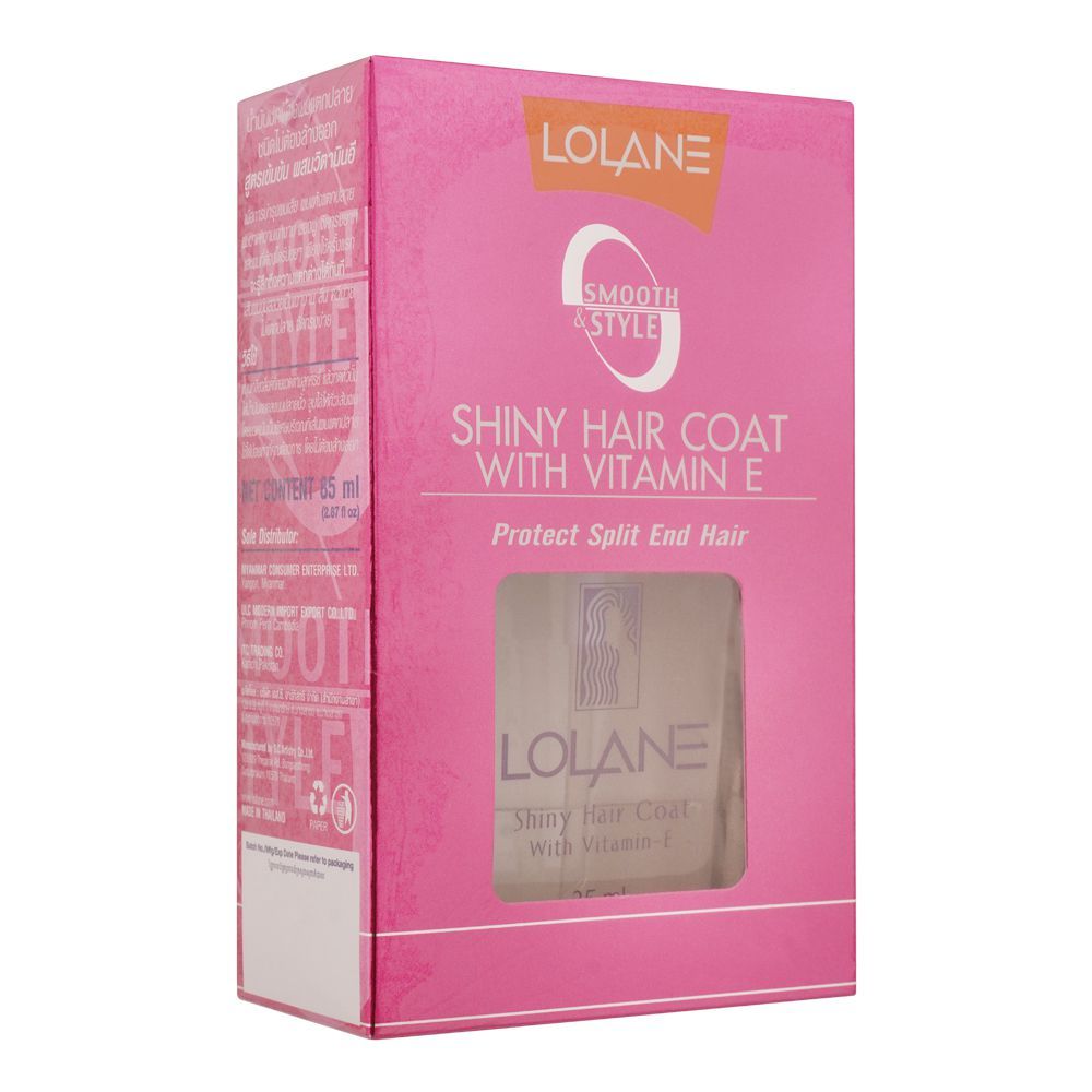Lolane Shiny Hair Coat, With Vitamin E, 30ml