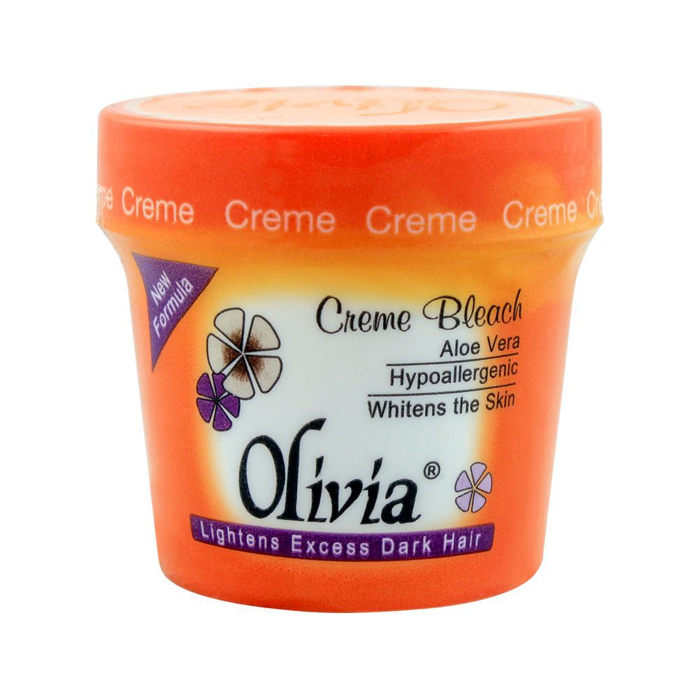 Olivia Creme Bleach, Aloe Vera, 30ml