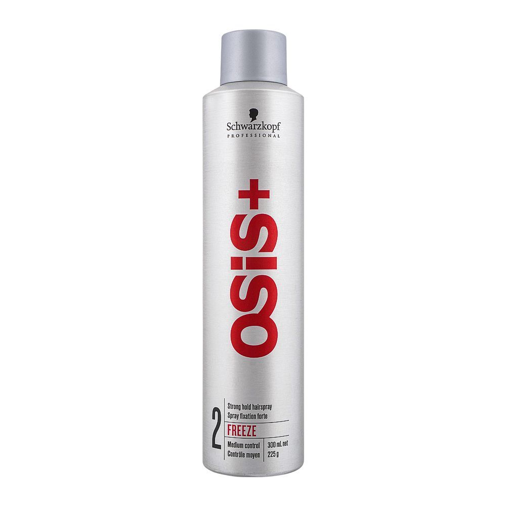 Schwarzkopf Osis+ Freeze 2 Medium Control Hair Spray, 300ml